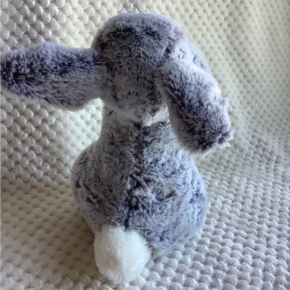 Unbranded Plush Bunny Rabbit Stuffed Animal Toy Grey and White Easter Bunny - Picture 6 of 10
